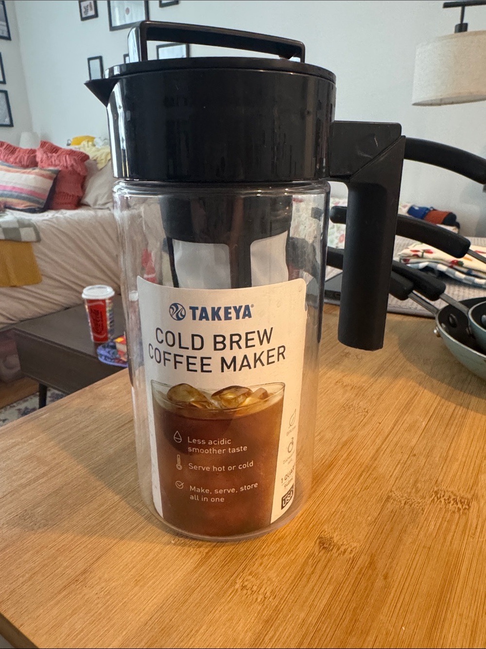Takeya Cold Brew Coffee Maker - Black